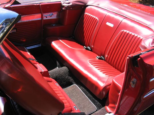 Rear Interior View OF My 64