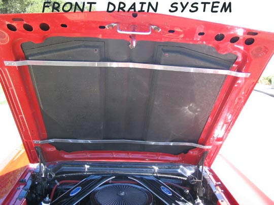 Front Drain System